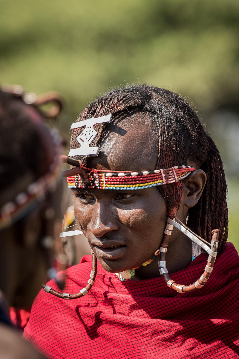 I continue to be amazed at the creativity of the young Maasai men and their willingness to spend time on their personal adornments.